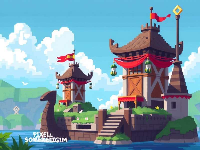 Pixel Sovereign Game Banner